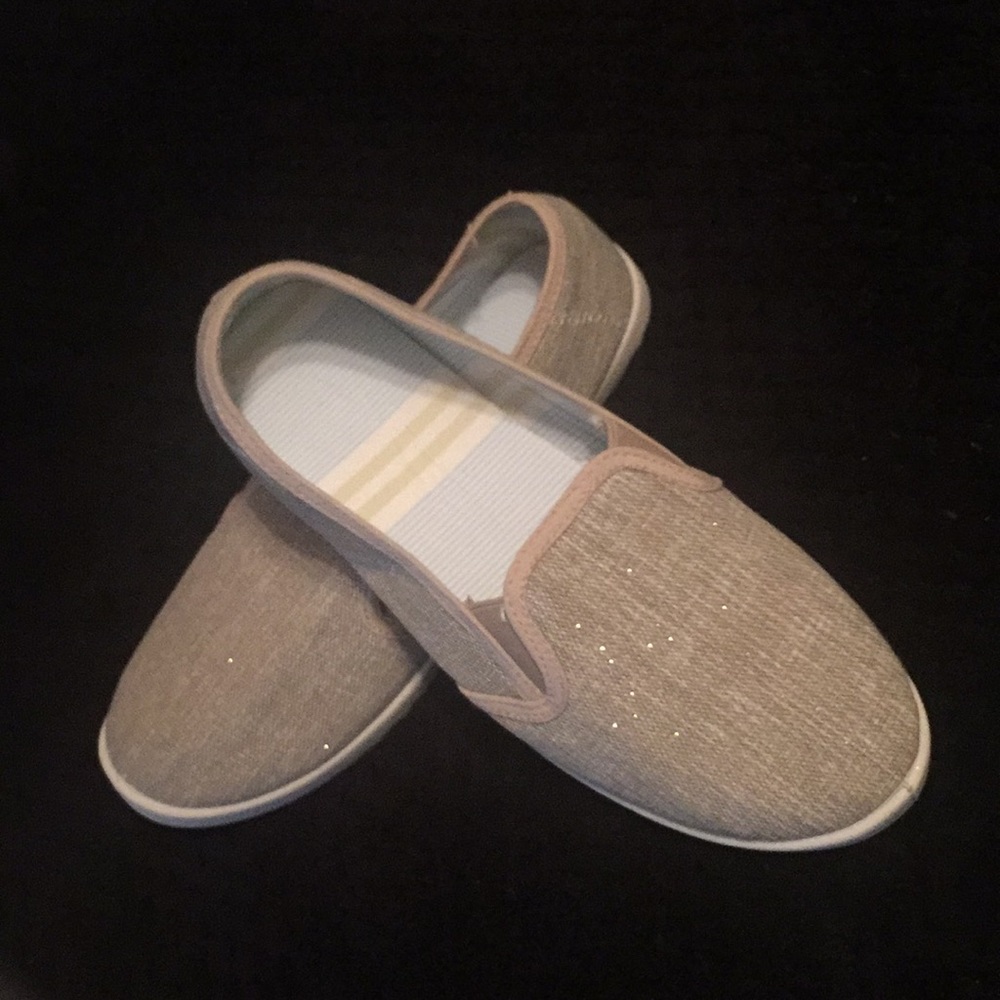 Canvas slip on shoe